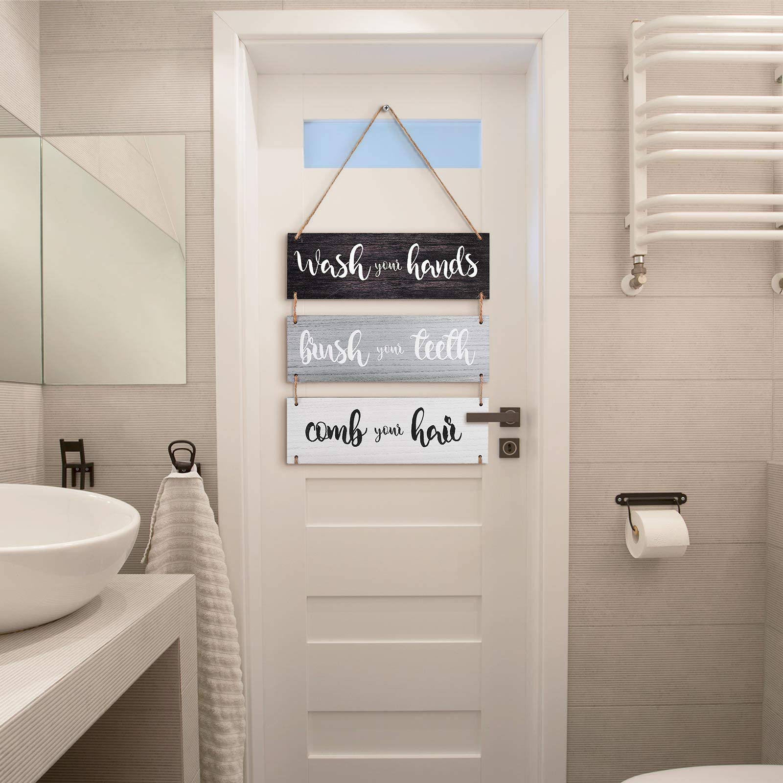 Jetec juego de tres tablas listo para colgar en cualquier ambiente