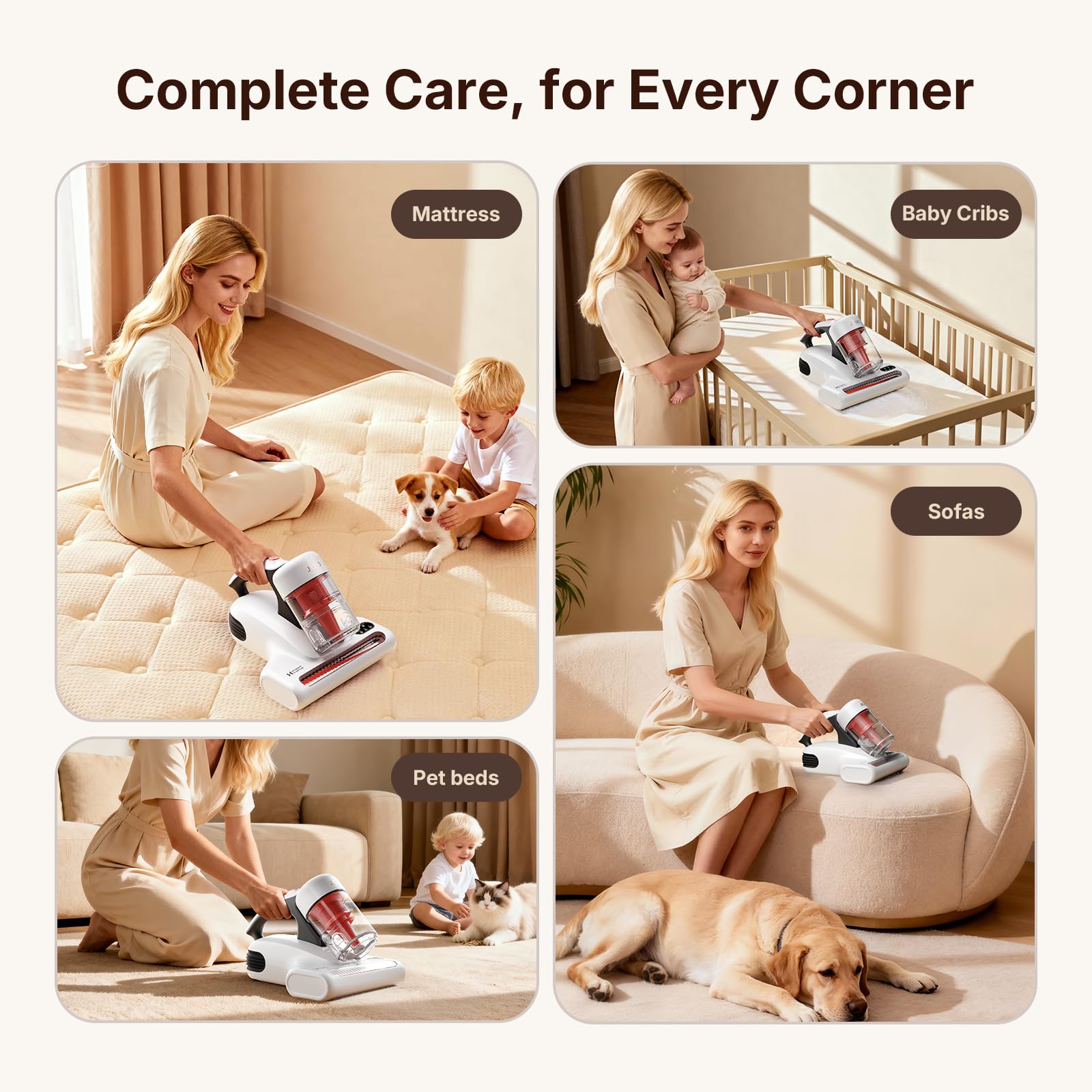 JIGOO J200 cable de 5 m para limpiezas extendidas.