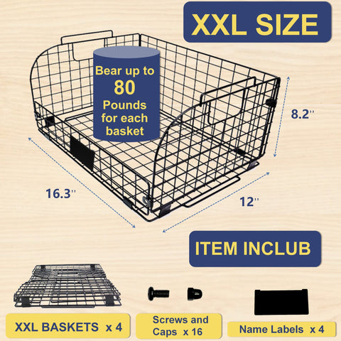 Uso versátil de cestas Joben Oligey en diferentes espacios