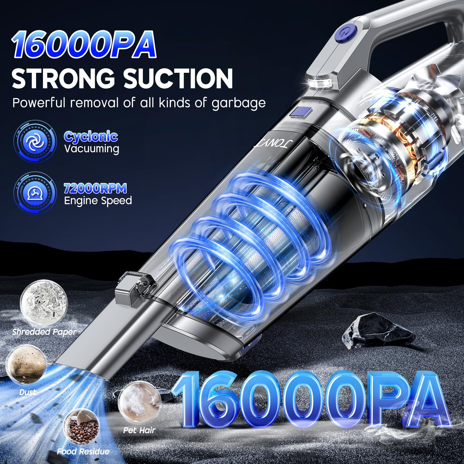 Boquilla larga de JONYJ para rincones estrechos y esquinas