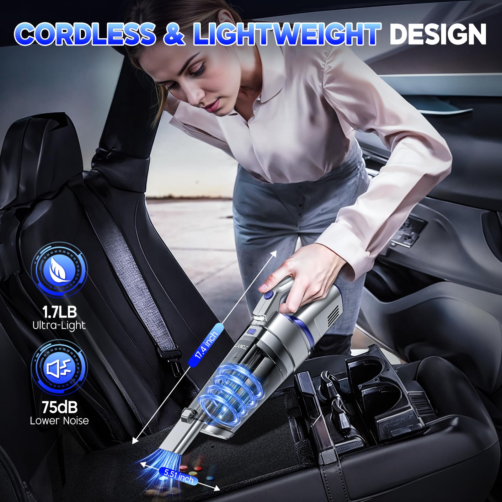 Luz LED integrada de JONYJ para iluminar rincones oscuros