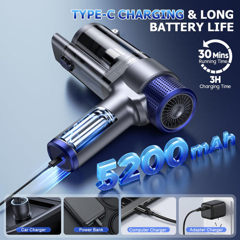 Luz LED integrada en la JONYJ para ver mejor rincones oscuros.