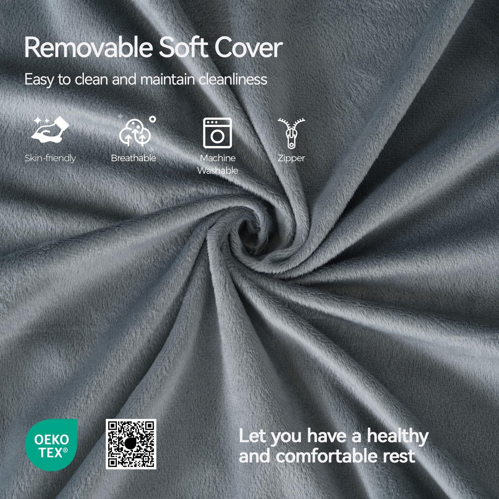 Kayfia mango superior para mover la almohada entre estancias.