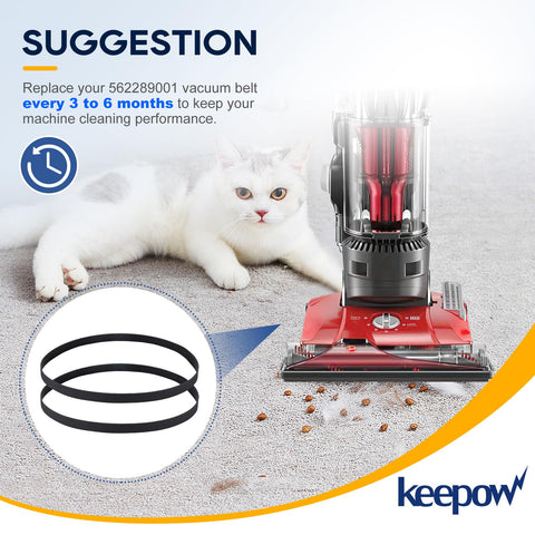 KEEPOW correa para Hoover 562289001, resistencia y flexibilidad para un rendimiento constante.