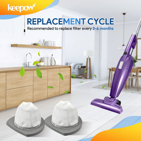 KEEPOW kit de filtros para 2033-2039, solución completa para mantener la succión.