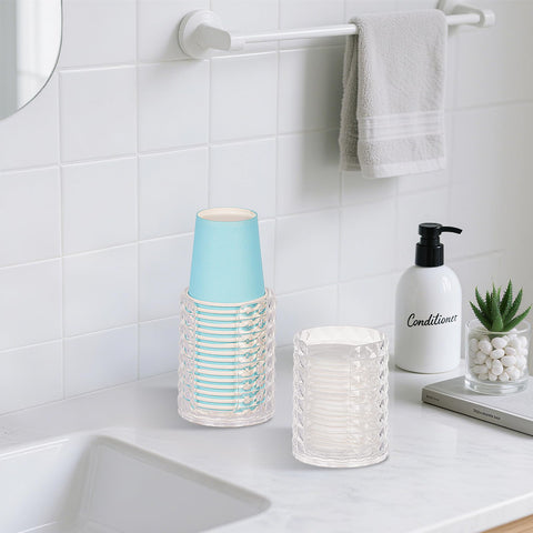 KIMERSE soporte para discos de algodón con acceso rápido.