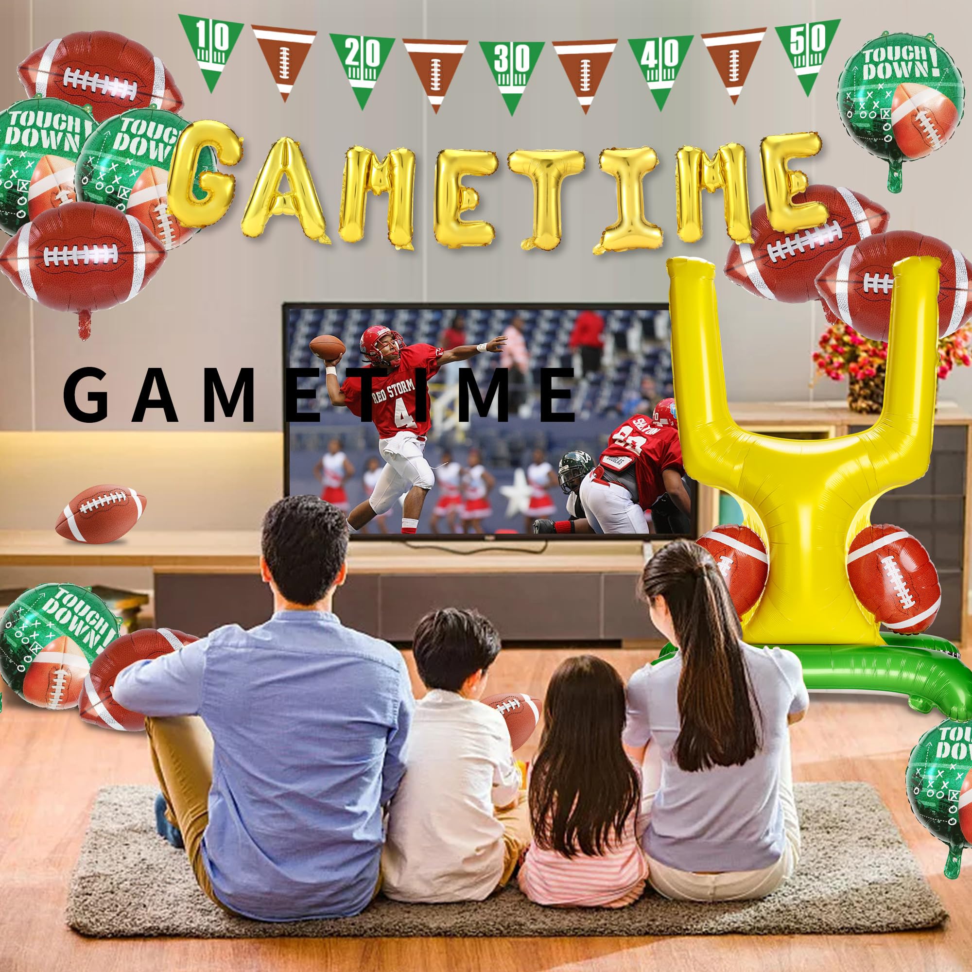 Kit de decoraciones futbol regalo perfecto para aficionados y fiestas tematicas.