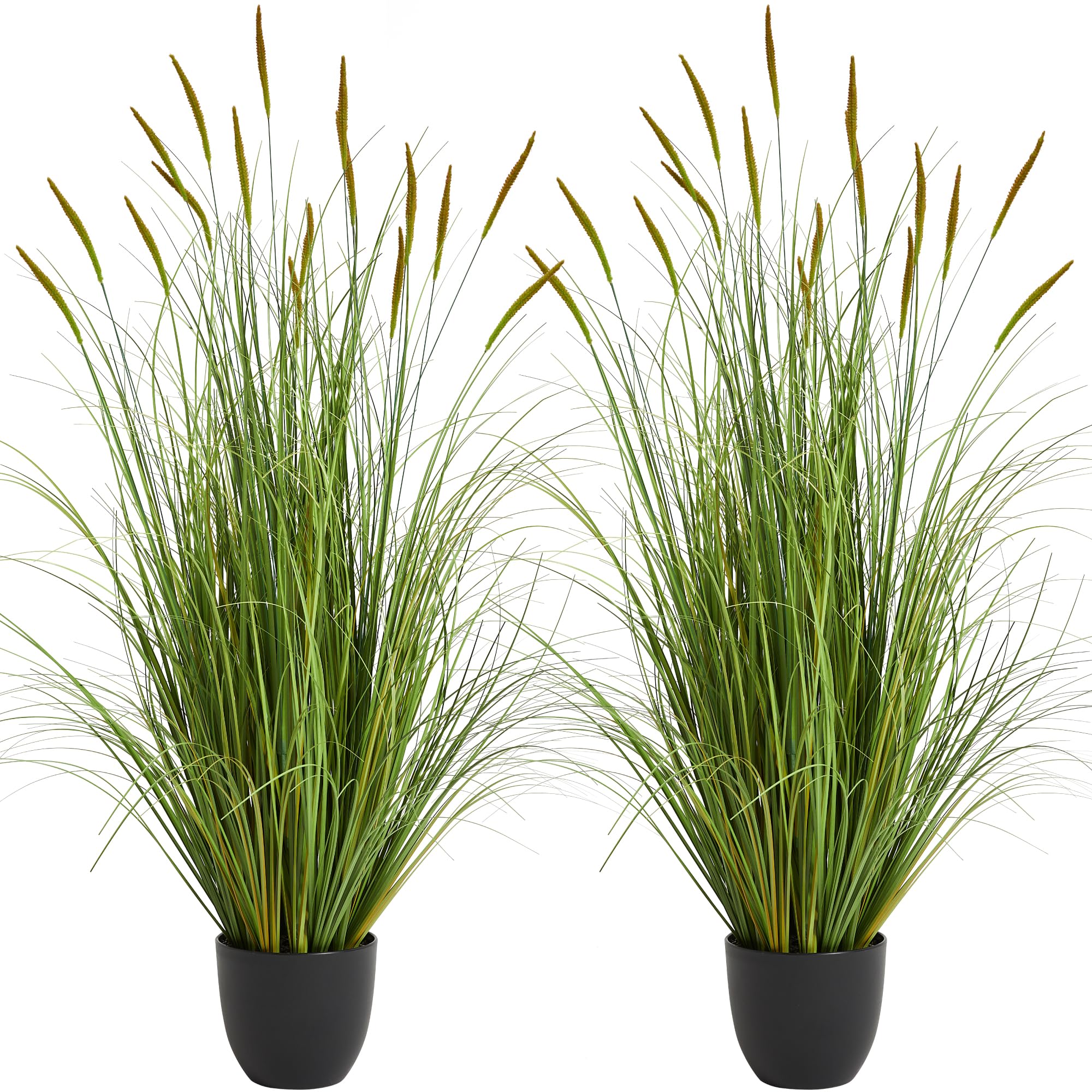 KOL carrizo artificial 3ft 2pack, vista general para decoración interior