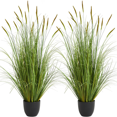 KOL carrizo artificial 3ft 2pack, vista general para decoración interior