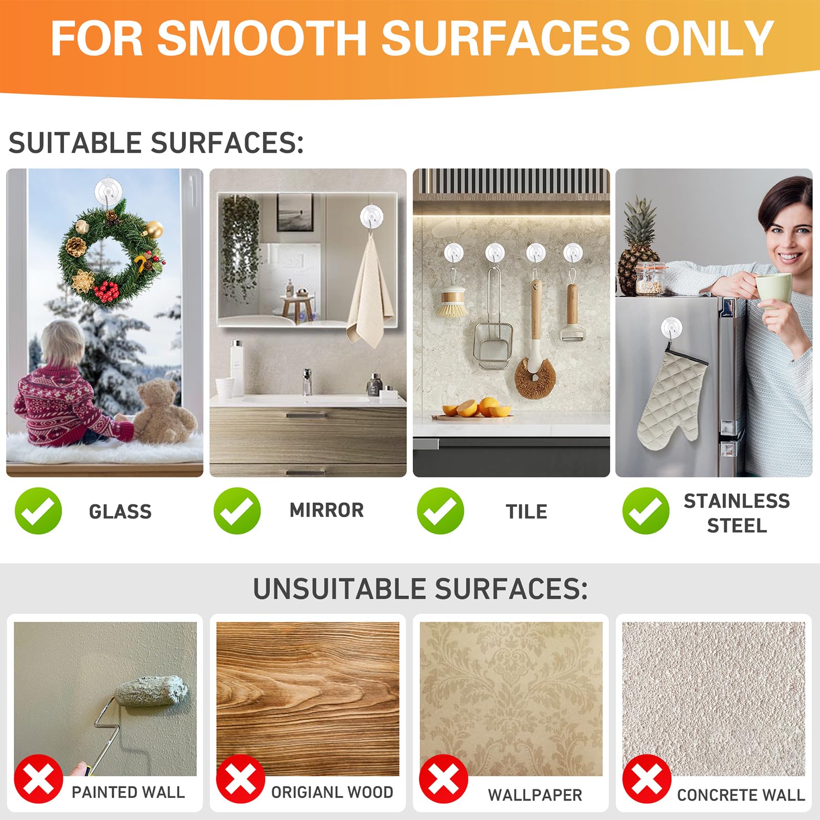 Instalación fácil paso a paso de KORCCI, sin herramientas ni daños.