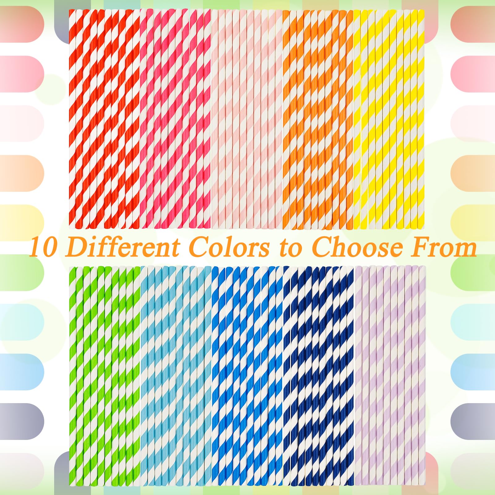 Pajitas biodegradables KTOJOY para un consumo responsable.