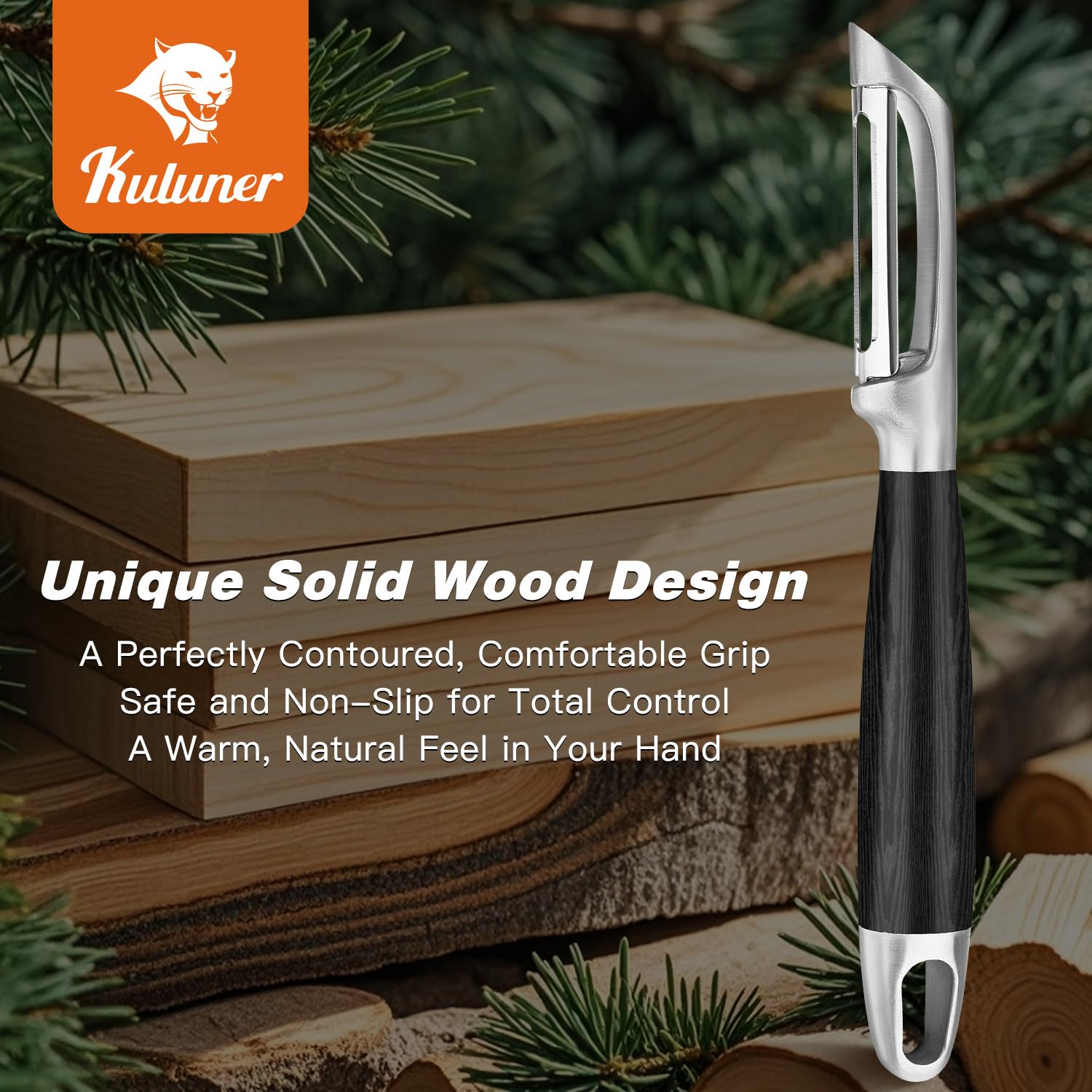 KULUNER cuchilla afilada y duradera para verduras y frutas.