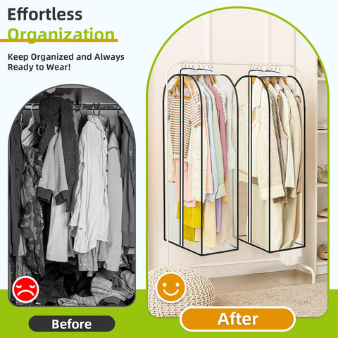 LANDNEOO funda para ropa de viaje, organizado y fácil de llevar