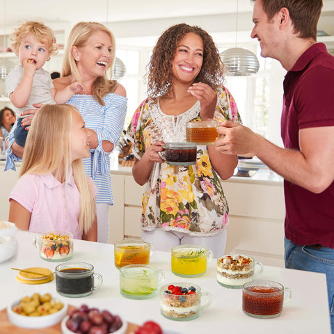 LANDNEOO tapas de bambú, sellado para conservar aromas