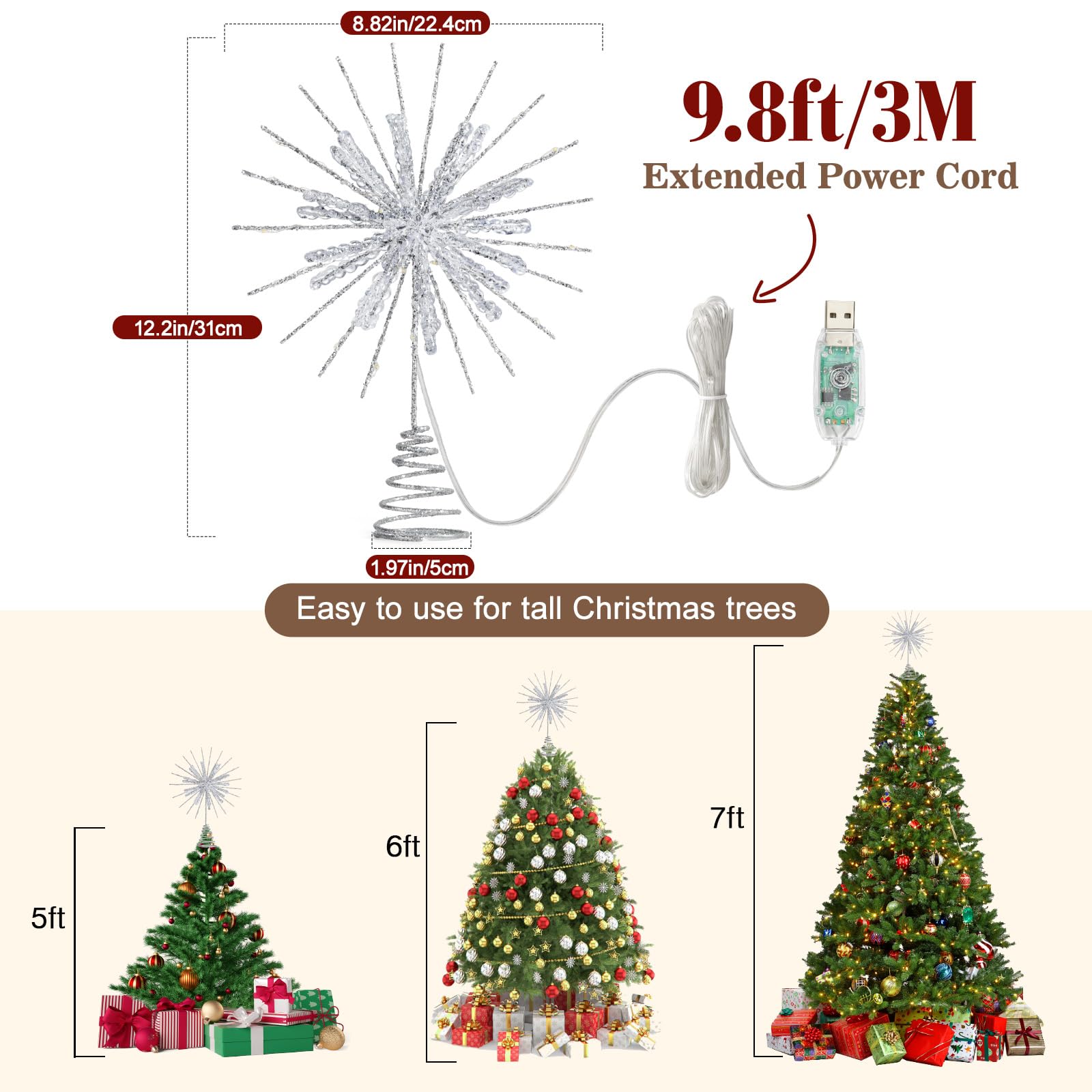 Lewondr con 30 LEDs y 8 modos para crear atmósferas.