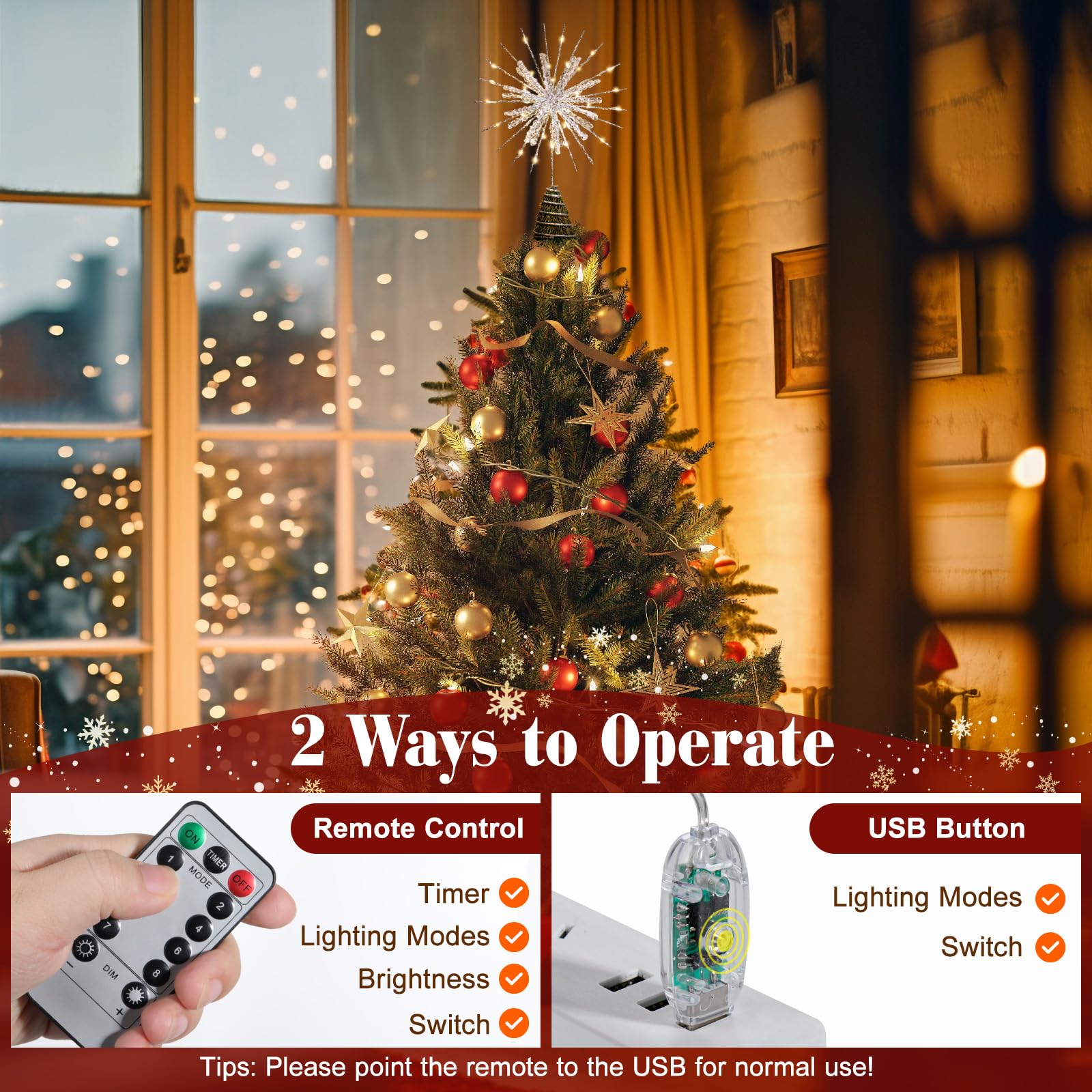 Lewondr alimentado por USB ofrece flexibilidad para cualquier rincón.