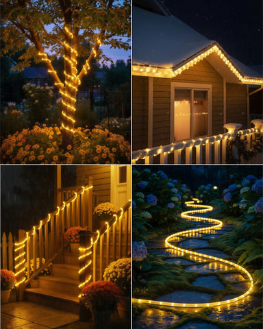 LightSeek diseño flexible para decorar jardines y balcones.