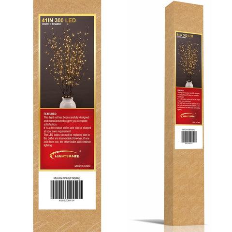 LIGHTSHARE controlador con ON, DIMMER, TIMER y OFF para árbol de abedul