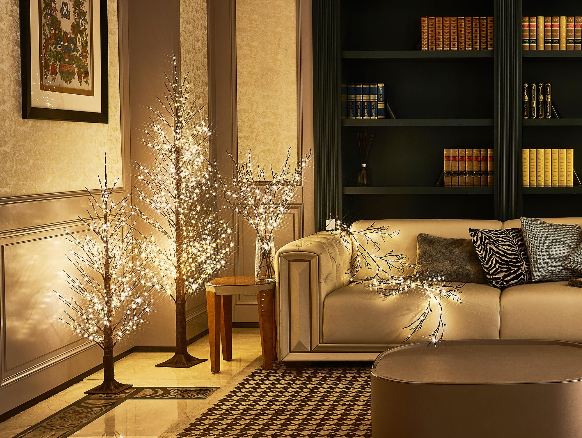 LITBLOOM ramas flexibles de cinco unidades para arreglos creativos.