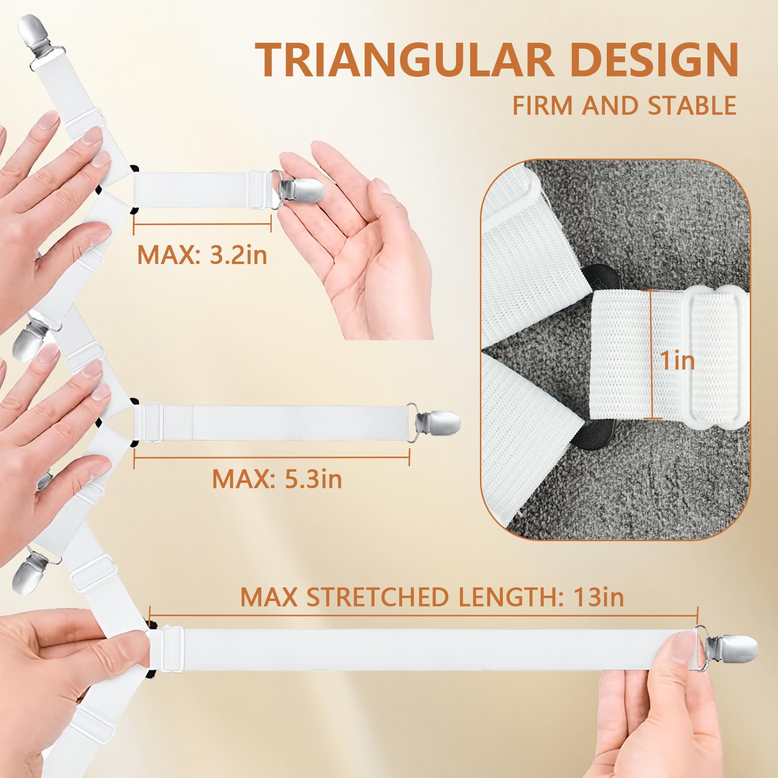 LKbeuuu ajustes cantos cama elastico para camas de cualquier tamaño.