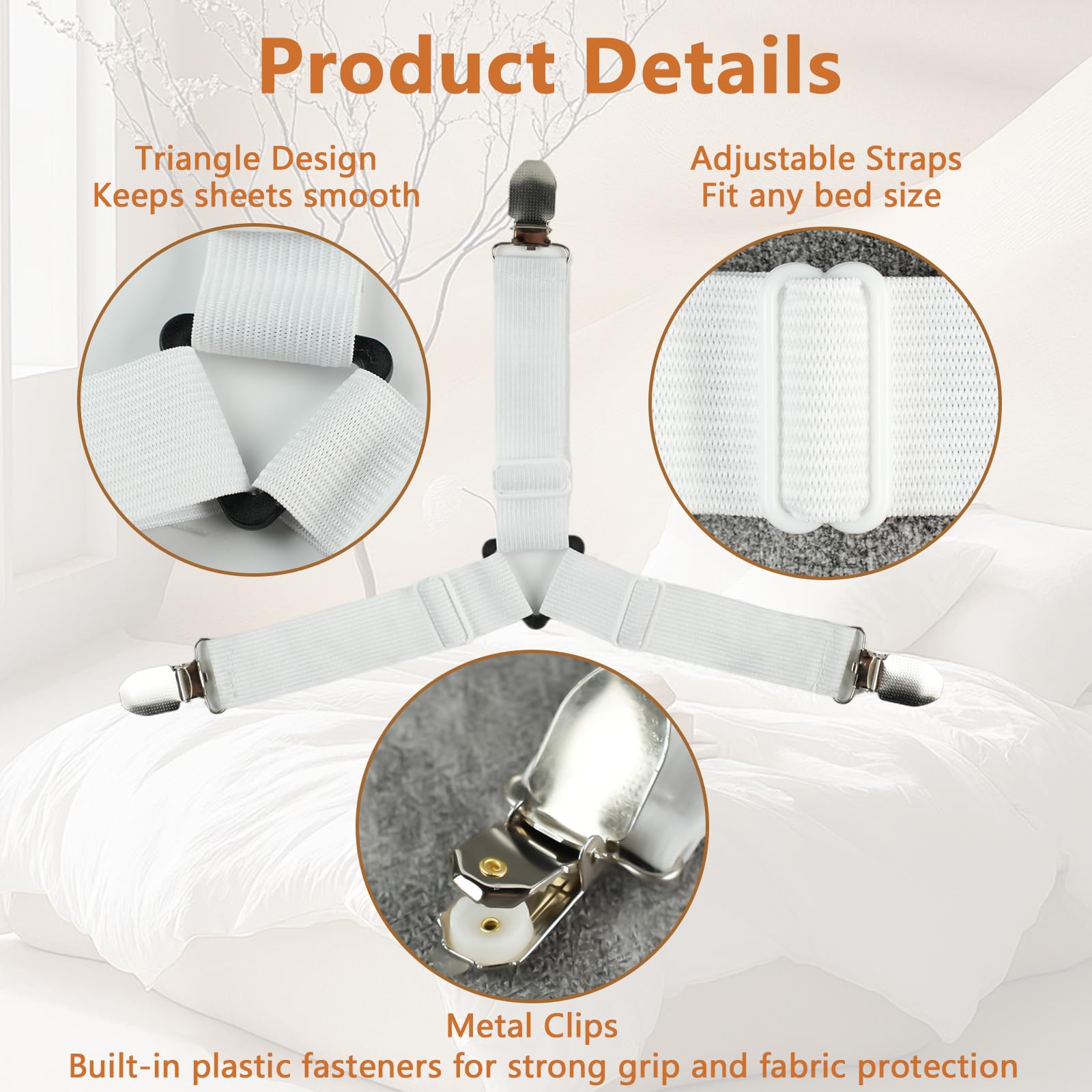 LKbeuuu instalación fácil con diseño triangular para rápido montaje.