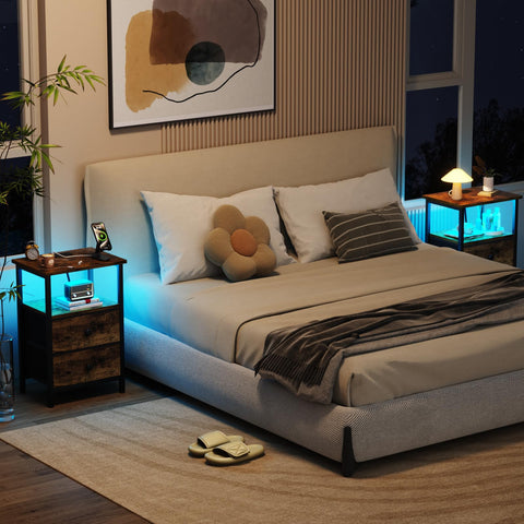 LOAKEKEL luz led ajustable para lectura nocturna sin molestar