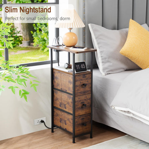 LOAKEKEL acabado rústico marrón aporta calidez y estilo contemporáneo