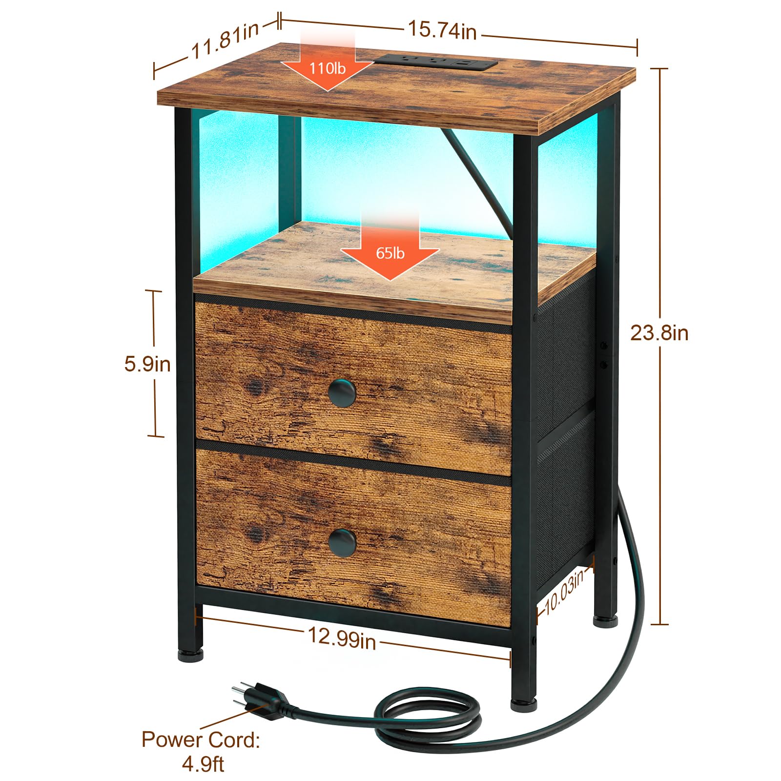 LOAKEKEL montaje rápido en minutos sin herramientas complicadas