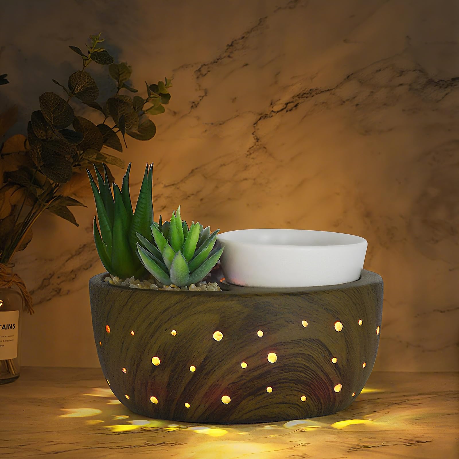 Luxarapy quemador cerámico con diseño japonés: añade elegancia y fragancias suaves