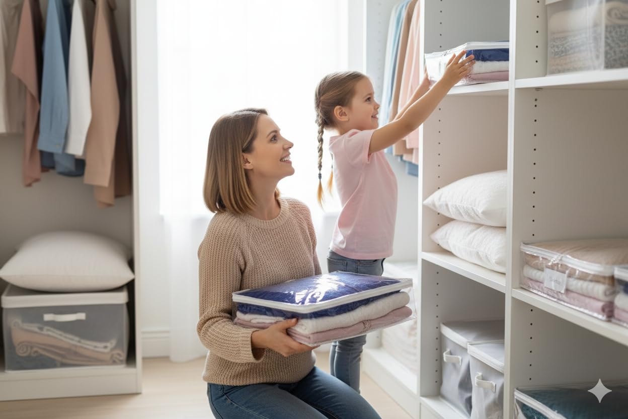 Masirs protección contra polvo y humedad de contenidos textiles