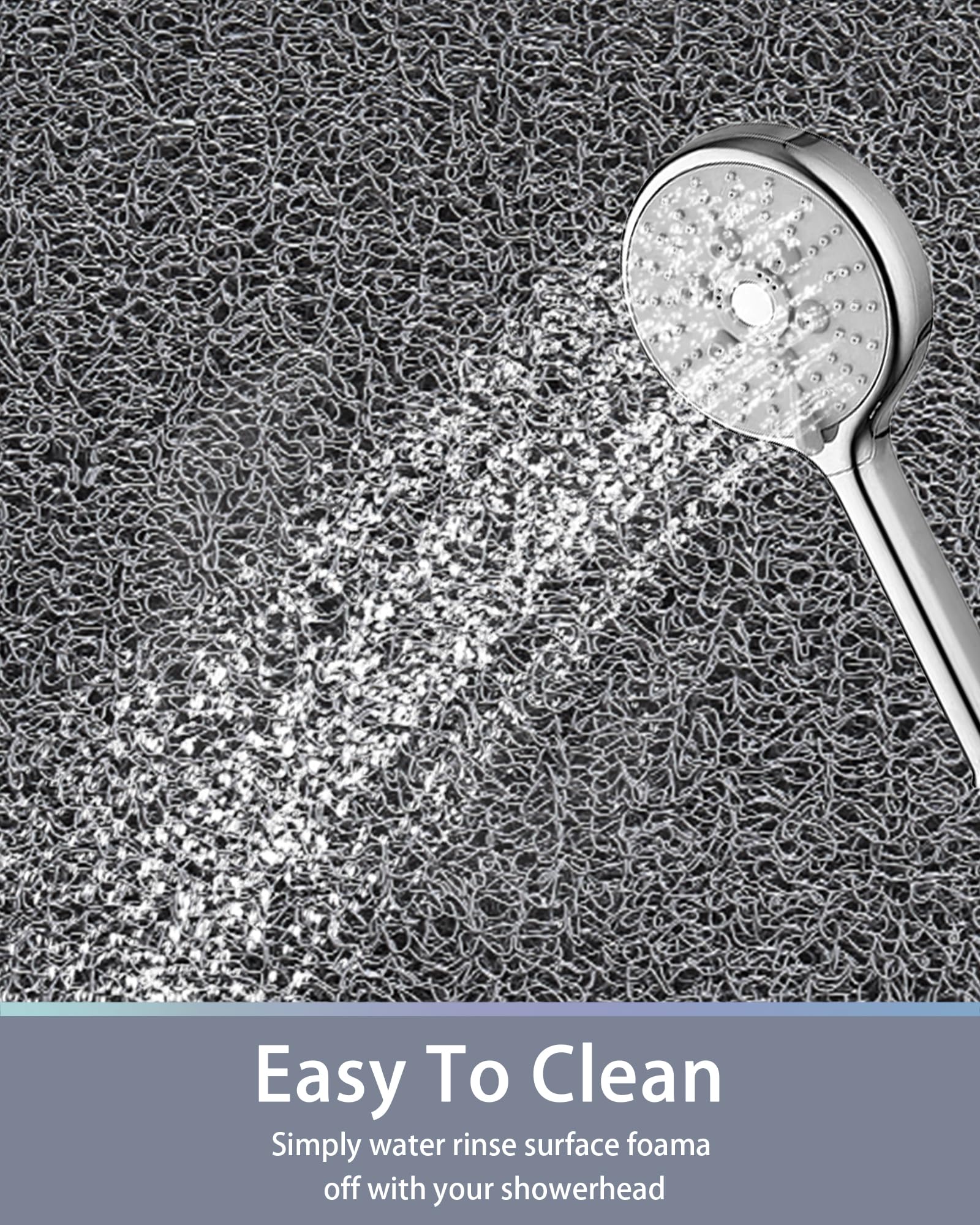 Mecko alfombrilla interior ducha antideslizante para mayor estabilidad