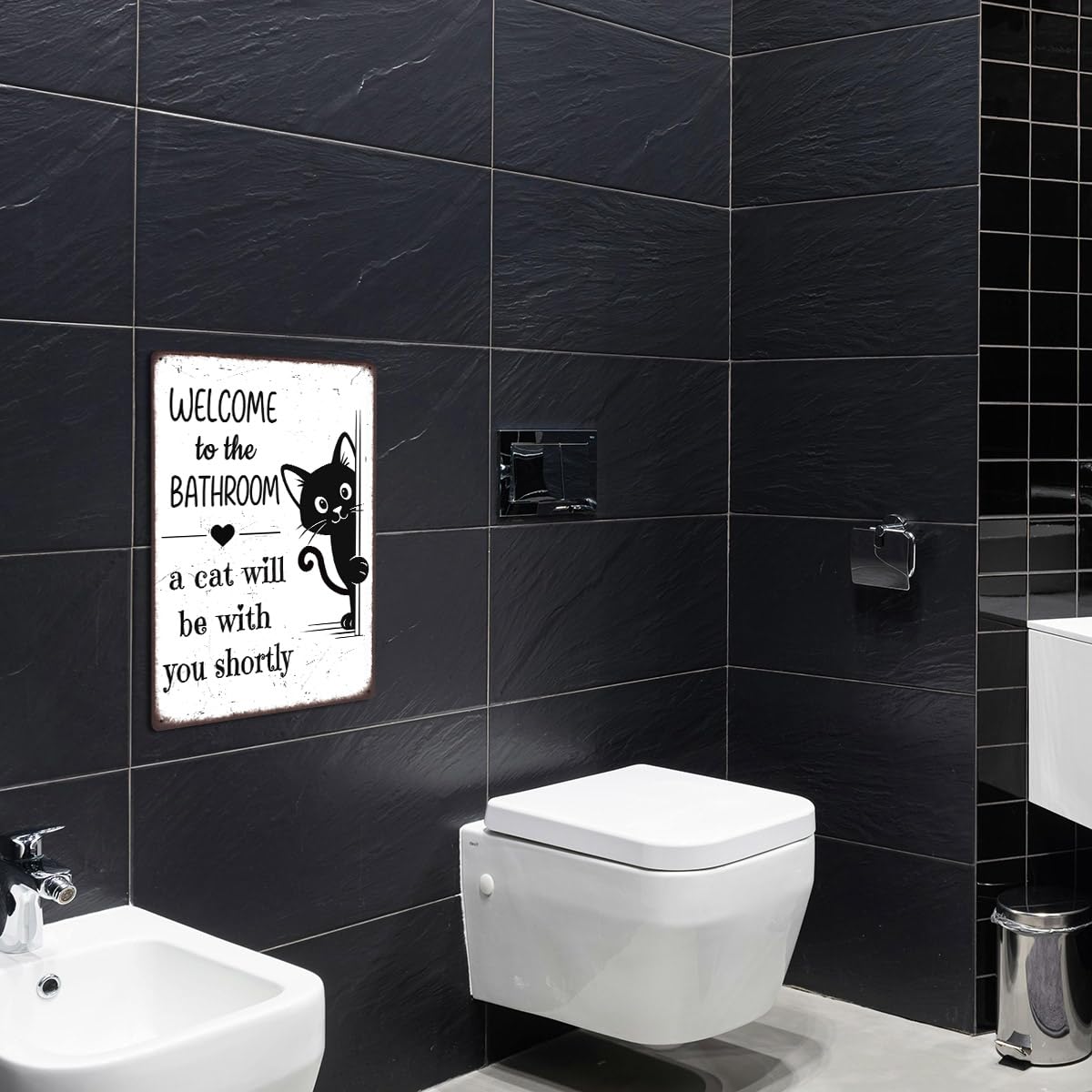 MEIZIJI diseño con perforaciones para colgar en puerta o pared.