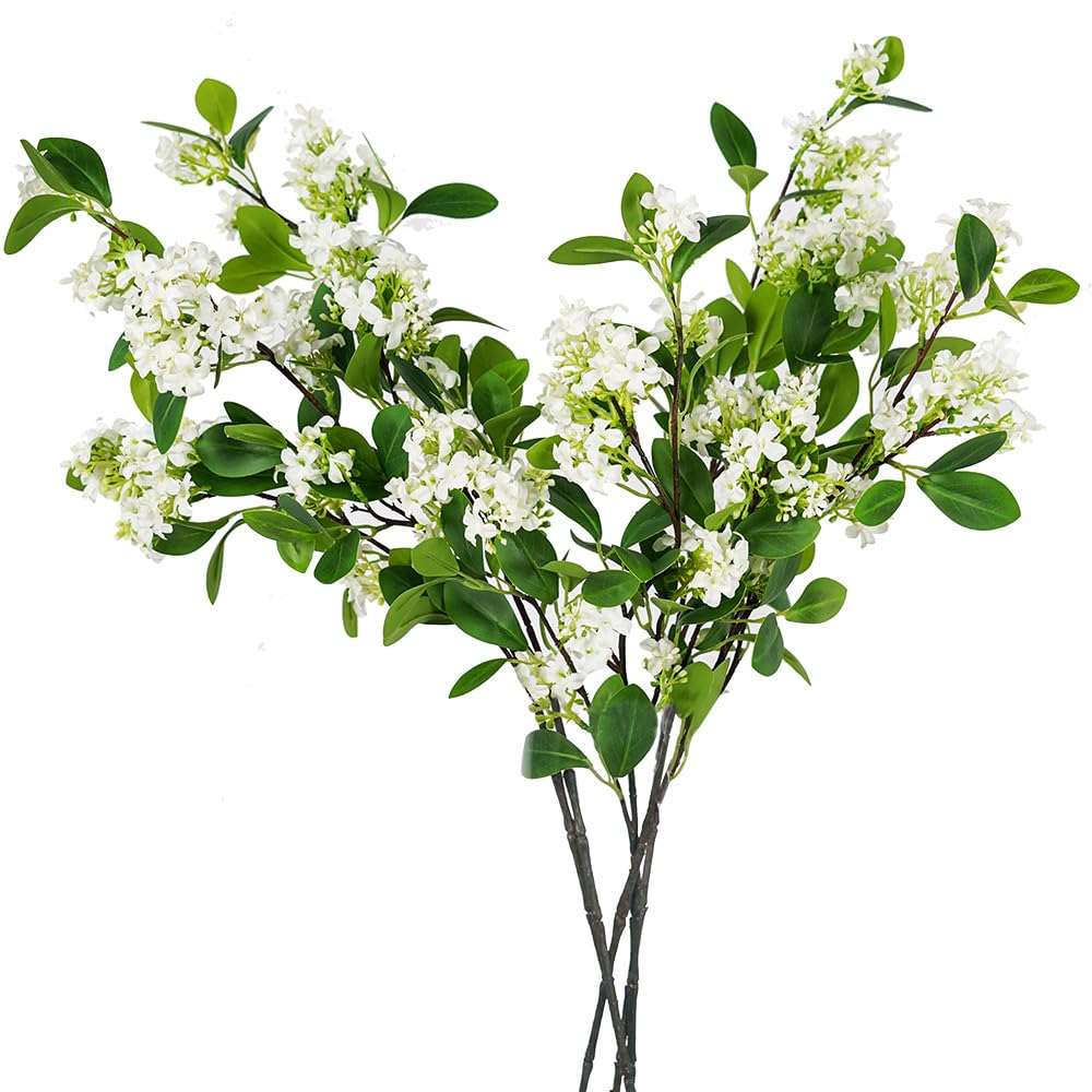 Melorca&Guilla ramos artificiales 32 pulgadas, ideal para decoración duradera en interiores.