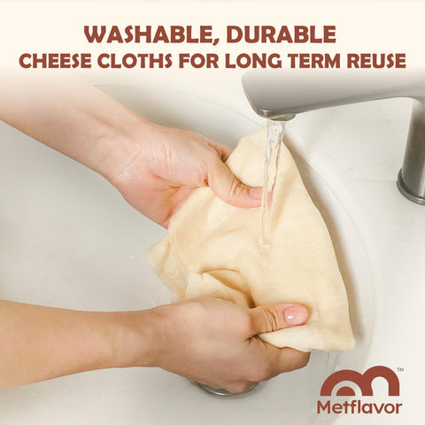 Metflavor lavado fácil y reutilizable para cocina diaria y reutilización continua.