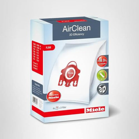 Miele AirClean 3D, filtros para mejorar rendimiento y filtración en uso diario