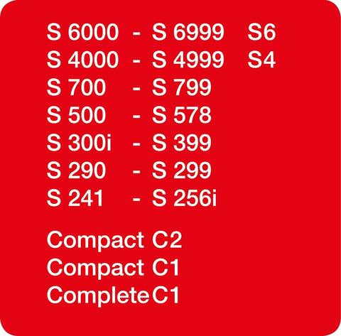 Bolsas FJM de Miele con cierre higiénico para eliminación limpia.