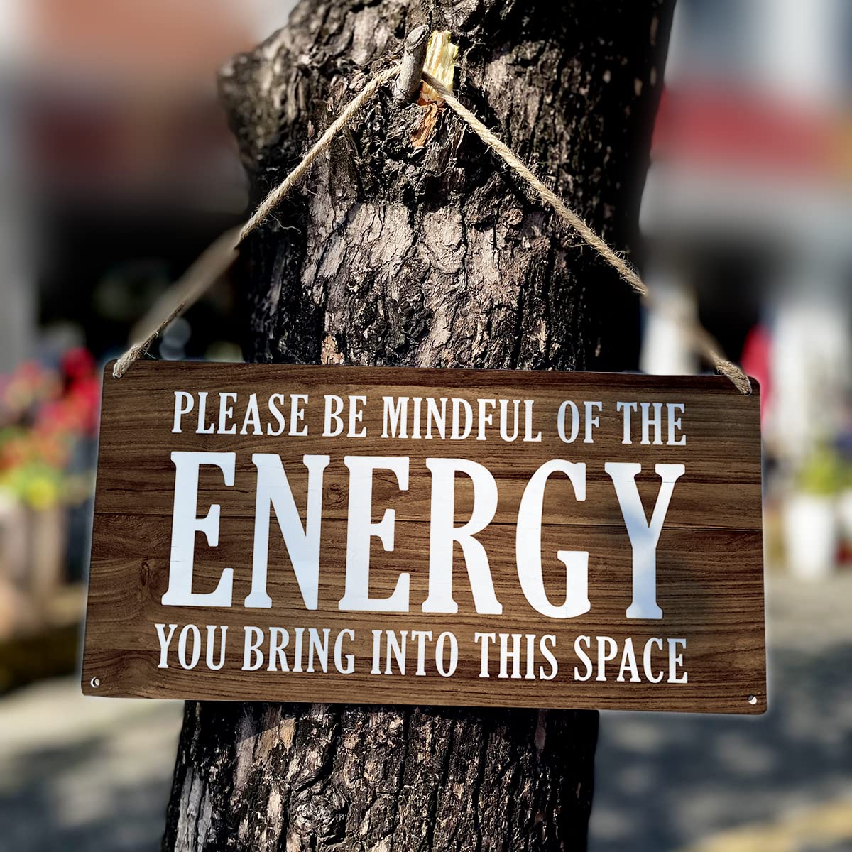 MIGUMUTU regalo inspirador de madera para casa, aporta ánimo diario.