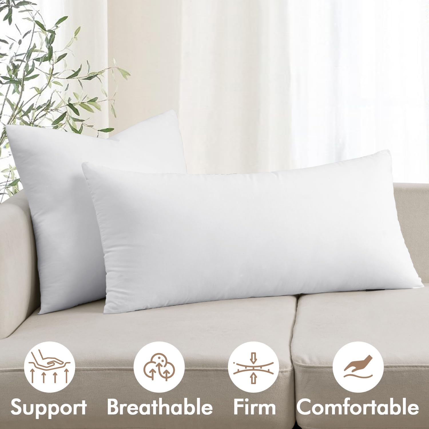 MIULEE soporte lumbar para sofá o sillón, mejora la postura diaria