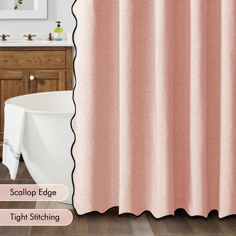 Cortina MIULEE ducha lavable a maquina, cuidado sencillo.