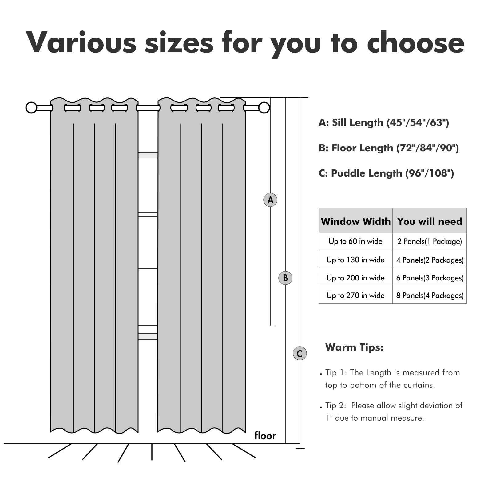 Cortinas MIULEE para dormitorio o sala con ambiente cálido y sofisticado.