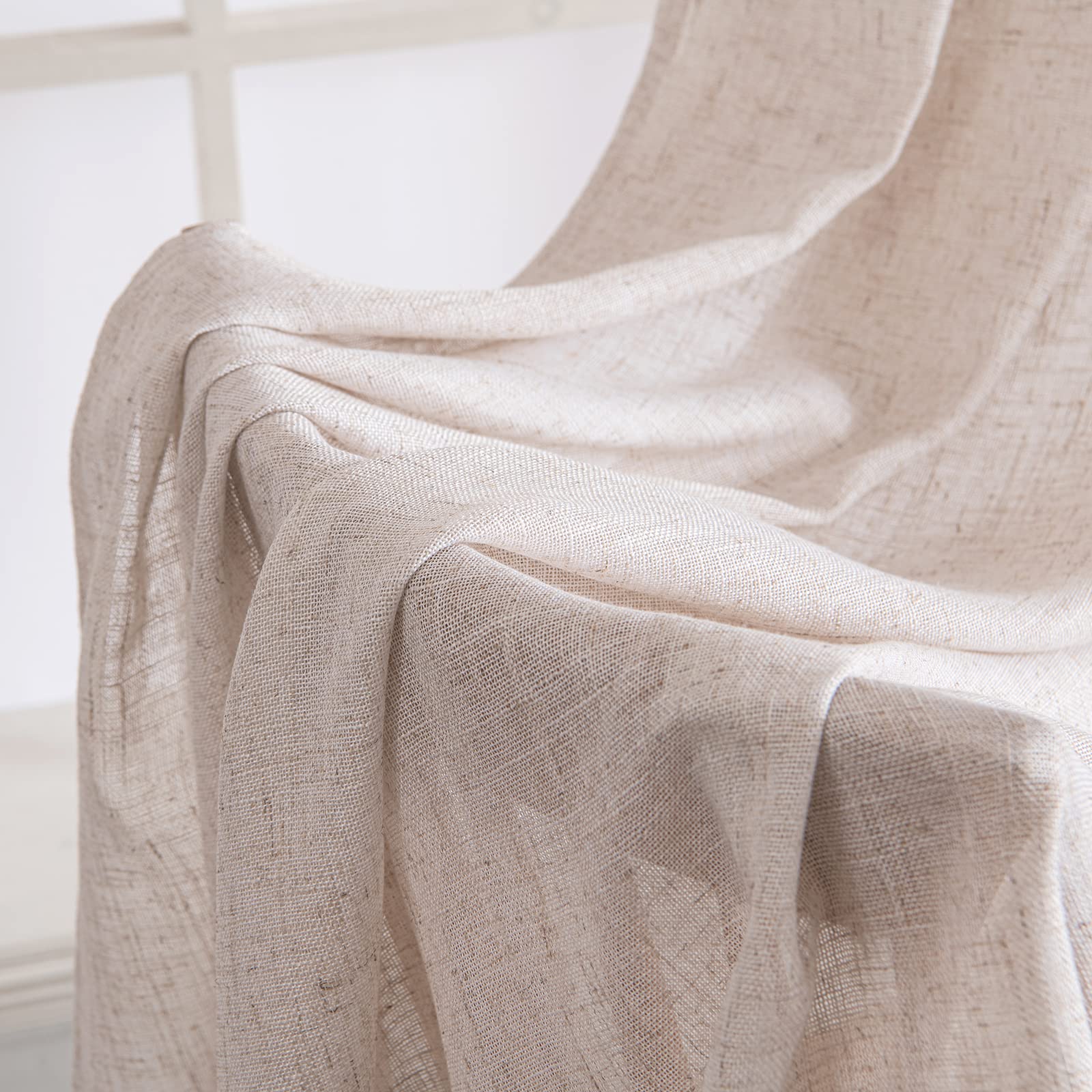 Look moderno MIULEE en tono crema marfil, combina con decoración neutra.