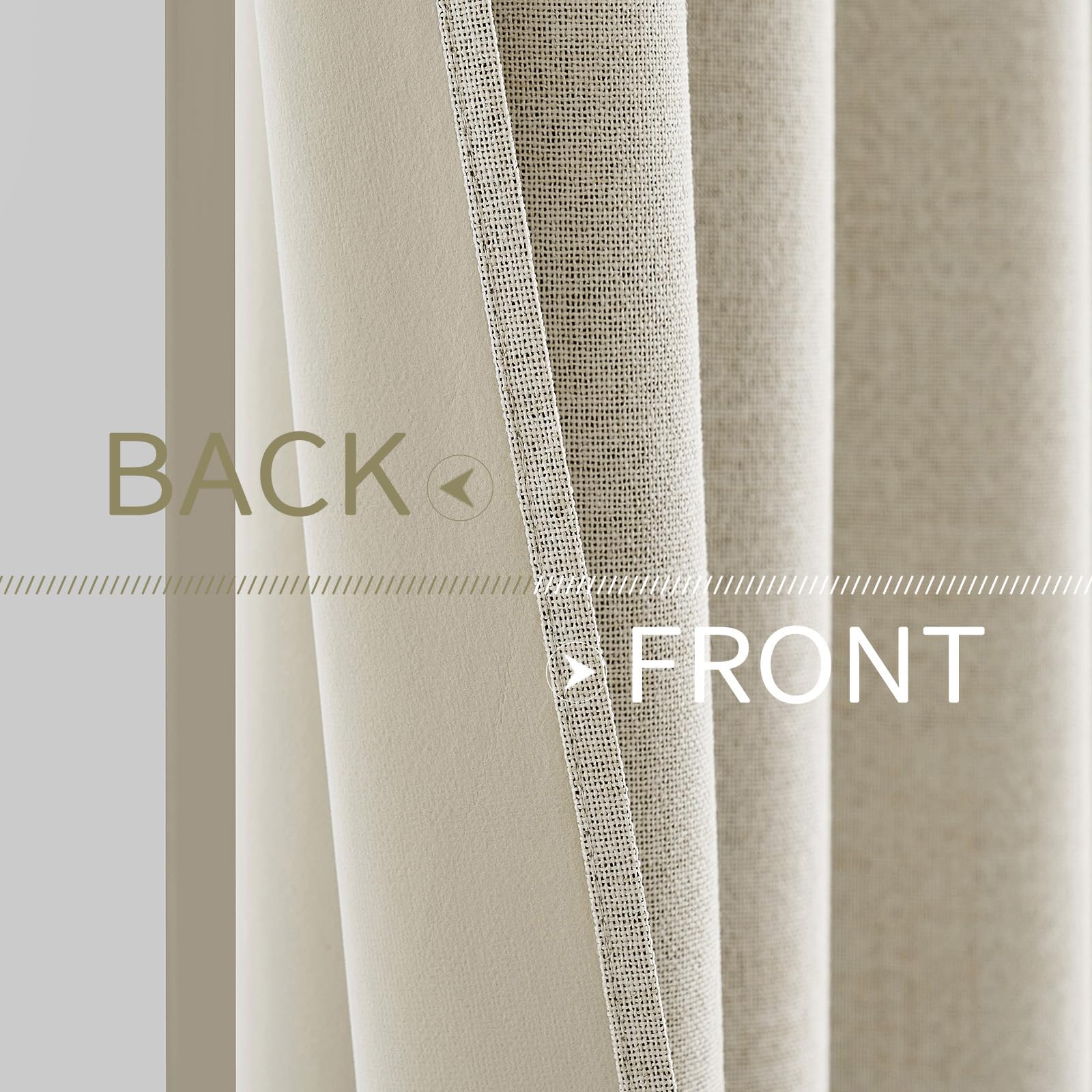 Color crema MIULEE versátil para decoración de sala o dormitorio