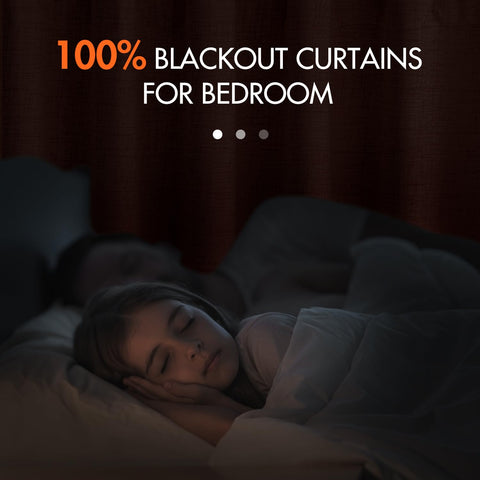 MIULEE Cortinas Terracotta con textura de lino, panel elegante para dormitorio cálido