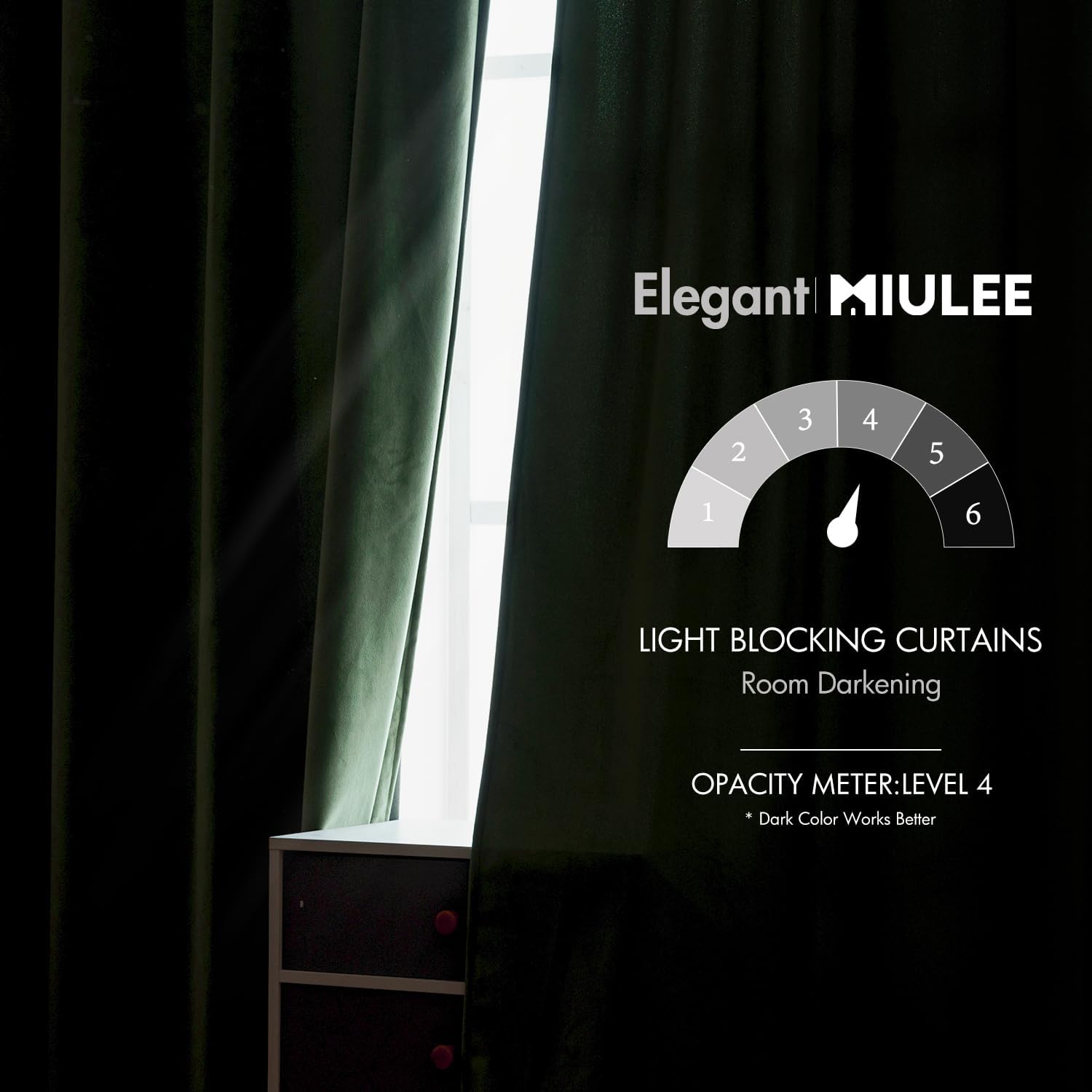 Aislamiento térmico MIULEE Velvet, ayuda a mantener la temperatura