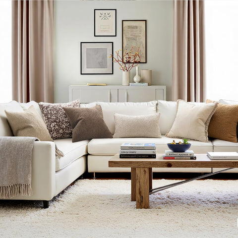 Funda de cojín MIULEE boucle, estilo versátil para cualquier habitación.