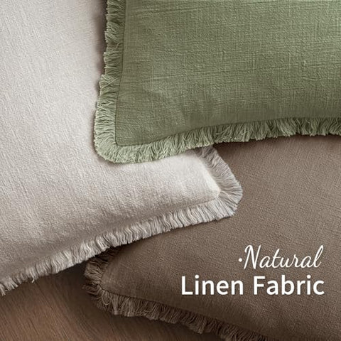 MIULEE funda cojin dormitorio salón boho cafe, ambiente acogedor.