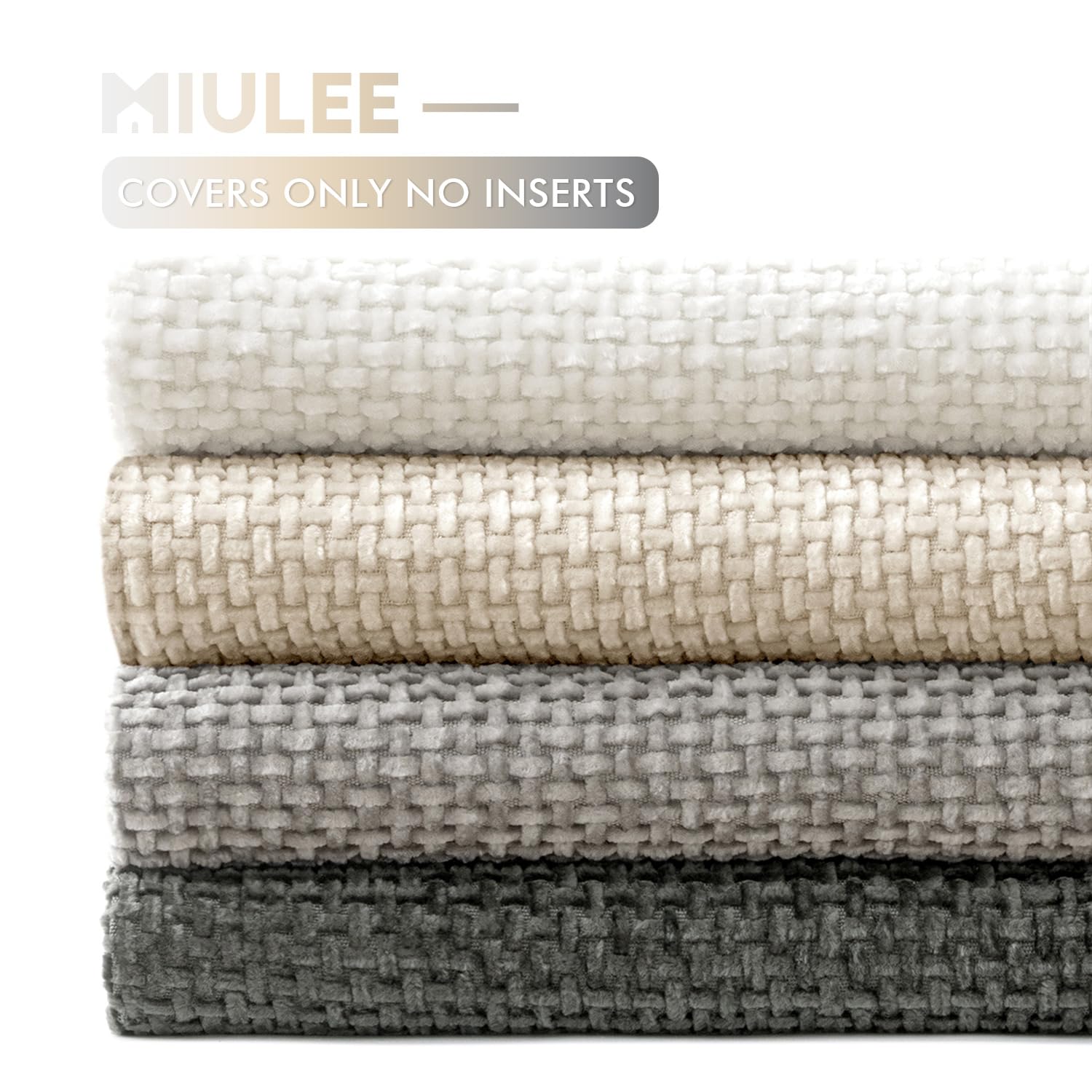 Pack de 4 fundas MIULEE para renovar sofá y sillones