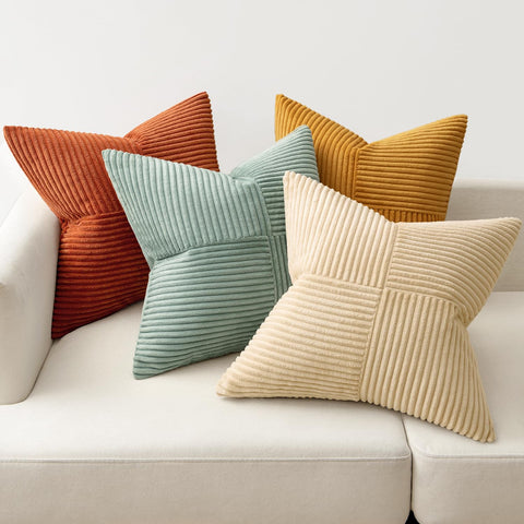 Pack MIULEE de 4 fundas 18x18 para cambios rápidos