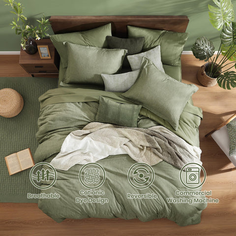 Monbix Edredón Reina Color Uniforme gracias al tinte catiónico