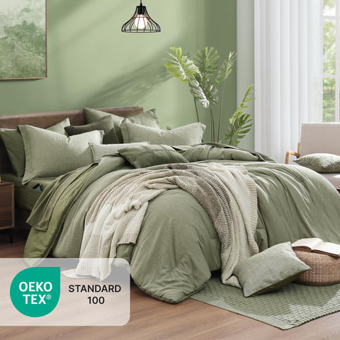 Monbix Edredón Reina Lavable a máquina para cuidado sencillo